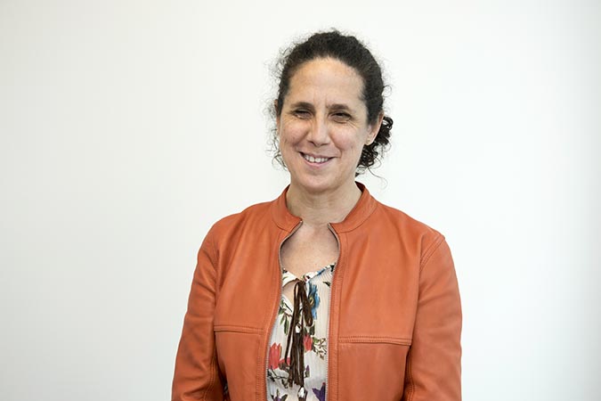 Ana Peláez Narváez, from Spain at UN Women headquarters in New York. Photo: UN Women/Susan Markisz