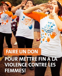 Faire un don Pour mettre fin a la violence contre les femmes