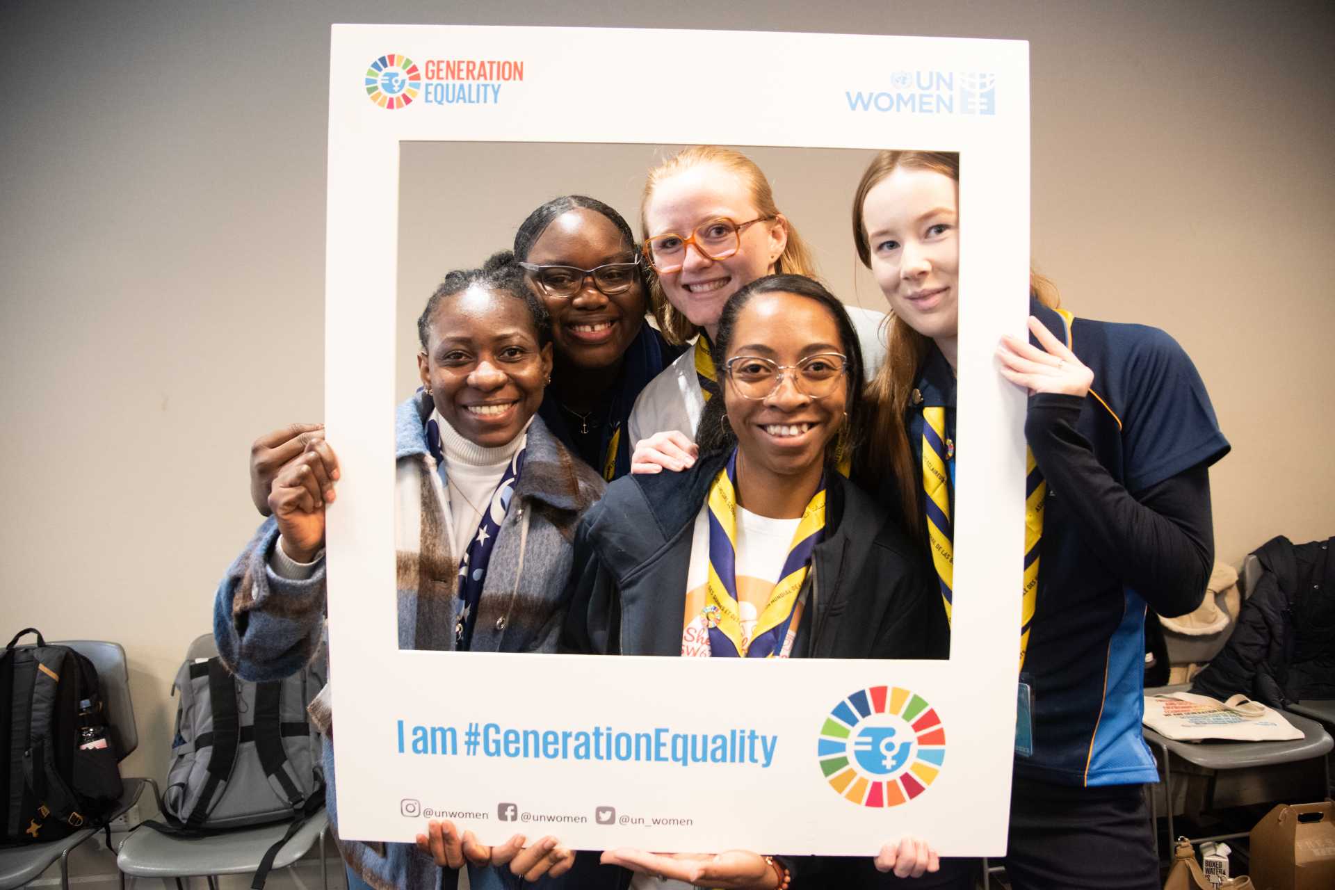 Young people at CSW67